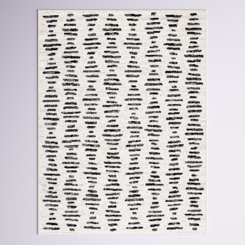 Castonguay Geometric Indoor Rug, Rectangle 9' x 12'