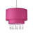 Kazem 3 - Light Pink Drum Pendant