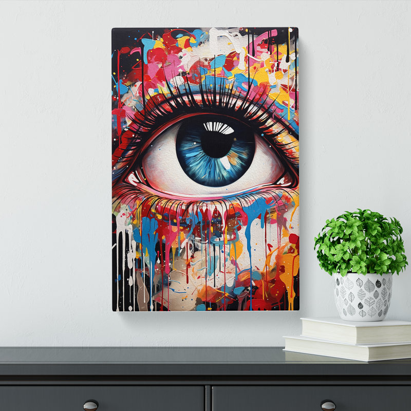 Eye Modern - Wrapped Canvas, 50cm H x 35cm W x 3cm D