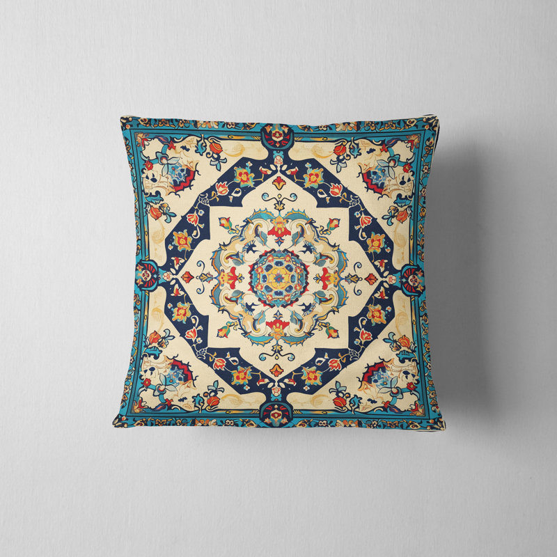 Housse de coussin Zahra Eastern Elegance, H 22 po x l 22 po