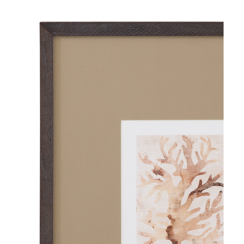 Parchment Coral III, reproduction encadrée