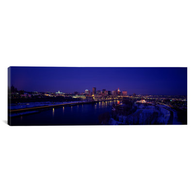« mississippi river, minnesota », reproduction de photo sur toile