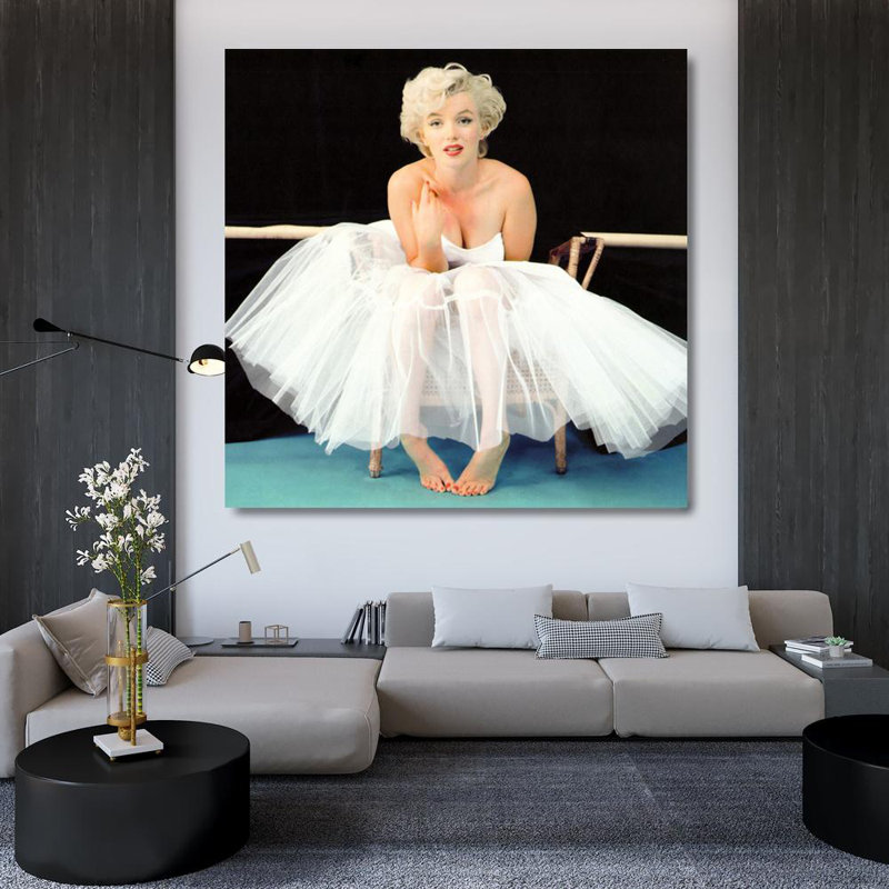 Marilyn Monroe Ballet 3, H 36 po x l 36 po