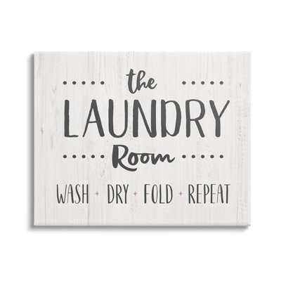 "Laundry Room Wash"