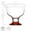 LAV - Destina Glass Ice Cream Bowls - 10cm - Multicolour