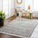 Crumrine Solid Color Handmade Flatweave Polyester Area Rug in Brown