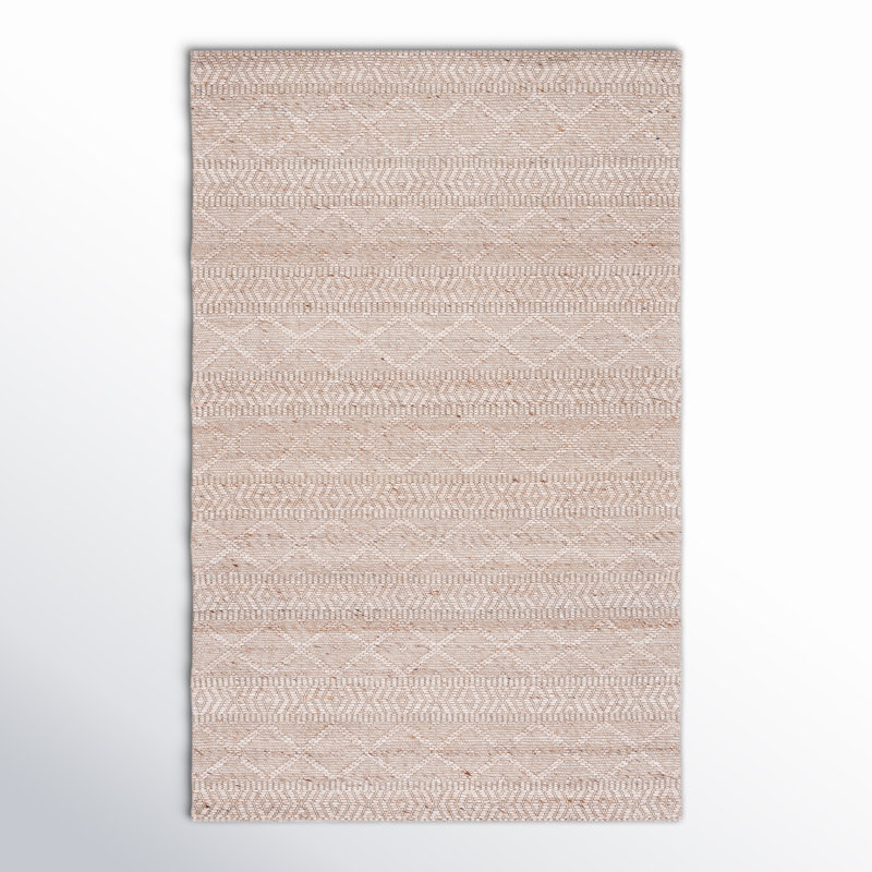 Tapis naturel / beige BouWhuis, Rectangle 3 pi x 5 pi