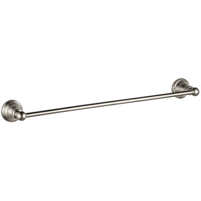 Porte-serviettes mural 18 po Prime Collection - Nickel brossé