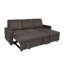 Razzak 3 Seater Linen Sofa Bed-180109883