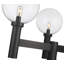 Tête de lanterne noire 3 lumières Milliken-260251317-260251315