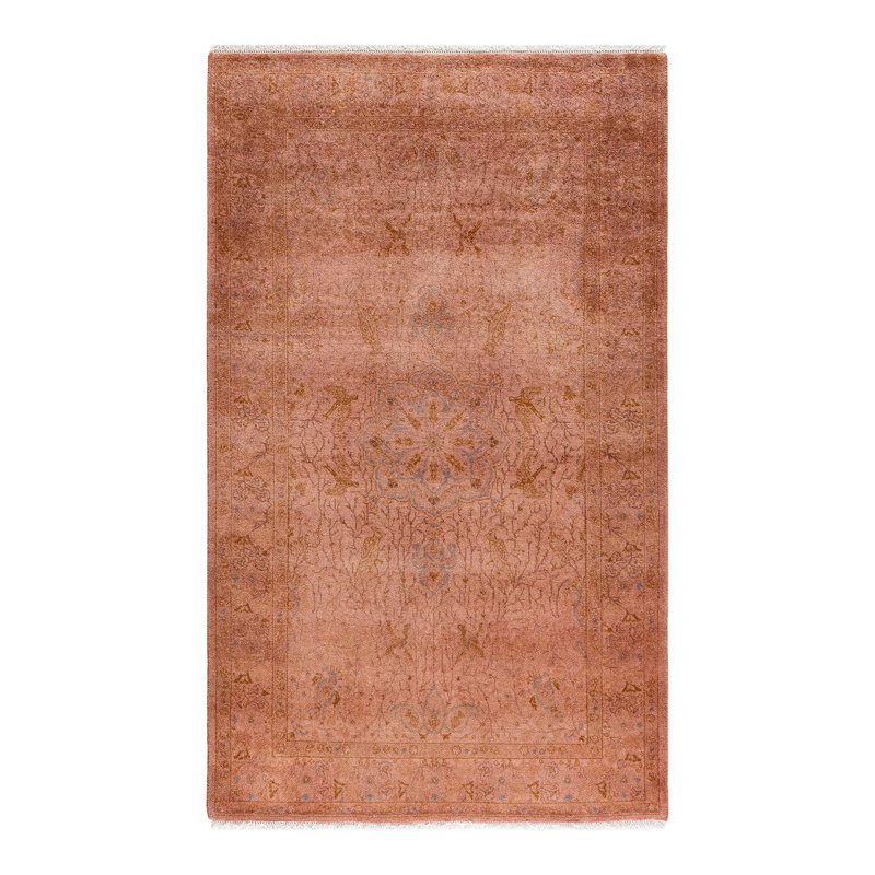 Fine Vibrance One-of-a-Kind 3' 2" X 5' 4" Hand Knotted Area Rug