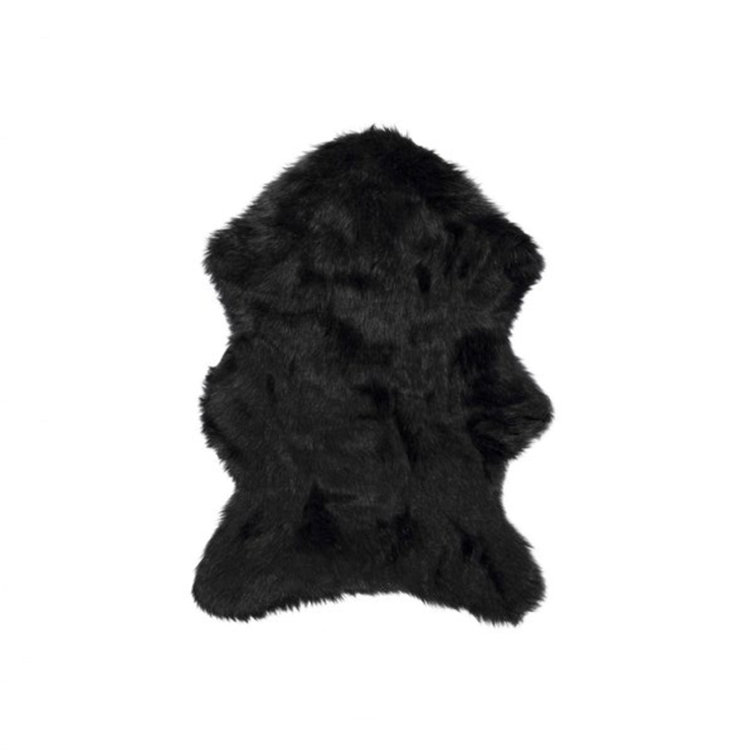 Tapis noir Asmat