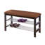 Banc de rangement rembourré Donterrio