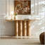 Console moderne avec pieds cylindriques-461954664
