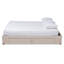 Base de lit plateforme tapissier avec 4 tiroirs de rangement de style moderne et contemporain Abbey Hassell-786124147-786124152