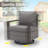 Kelyse Patio PE Wicker Outdoor Conversation Set Contain Sofa And Chairs-1722510332-1722510335