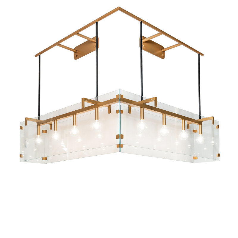 122" Wide Hatley 8 Light Wall Sconce