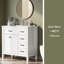 Meuble-lavabo 36 po avec lavabo, armoire de salle de bain avec tiroirs, structure solide et panneau de fibres à densité moyenne-1243982217-1243982219