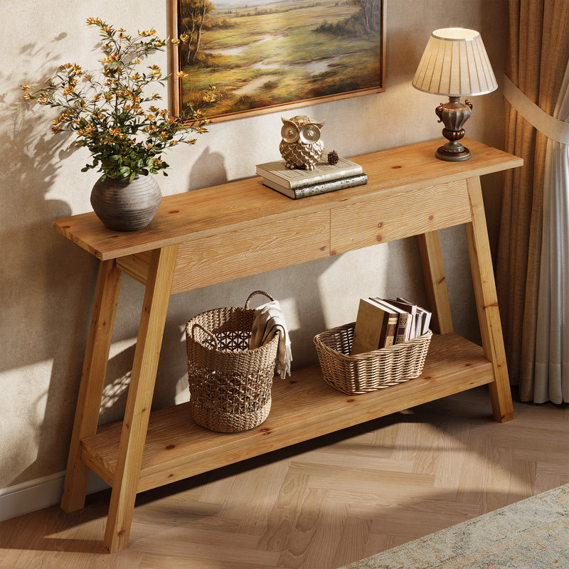 43.31cm Solid Wood Console Table