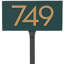 Floating 1-Line Lawn Address Sign-1599625288-1599625382