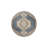 Geometric Orange Star Patterned Washable Woven Base And Decorative Carpet-1930953380