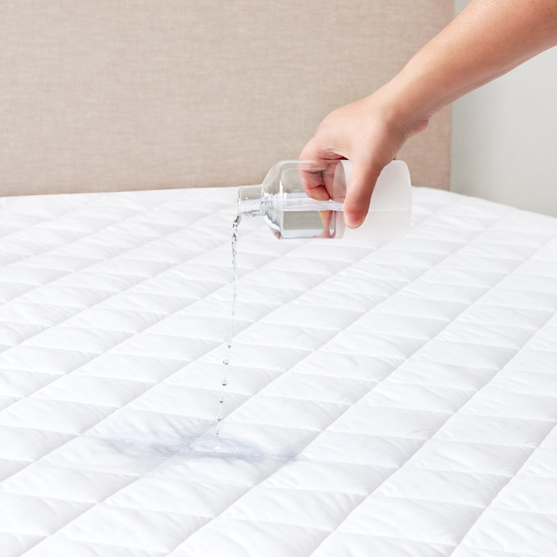 Host & Home Classic Soft Waterproof Mattress Pad with Deep Pockets, Twin