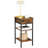 Nightstand, with a Drawer and 2 Storage Shelves, Space Saving, Modern-618575204