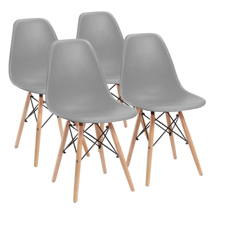 Josclyn Side Chair for Bedroom Kitchen Office, Gray