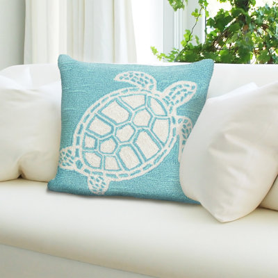 Outdoor Reversible Throw Pillow