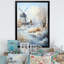 «Snowy Windmill Winter Landscape II - Windmills», art mural-1904417141-1938246080
