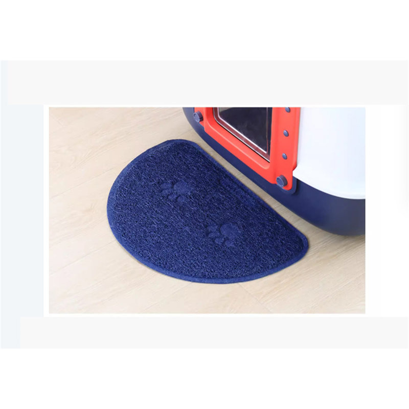 Tapis de litière pour chat, Bleu marine