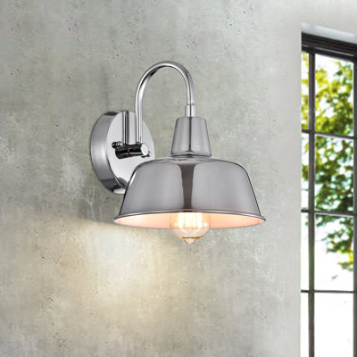 Dovenby Steel Armed Sconce