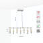 Chiann 7 - Light Kitchen Island Chandelier