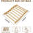 Pynsseu Hemlock Wood Water Resistant Backrest/Headrest-71203464