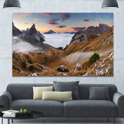 « belle d’été panorama », reproduction de photo sur toile tendue