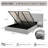 Upholstered Lift Storage Bed Frame with Hotel-Style Headboard, Queen Size & King Size Bed Frame, Sprung  Slats, Velvet Headboard and Drawers, Gas Lift Hydraulic Support, No Box Spring Needed-919297655-919297653