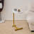 2-Piece White C-Shaped Side Table - C Shaped End Table