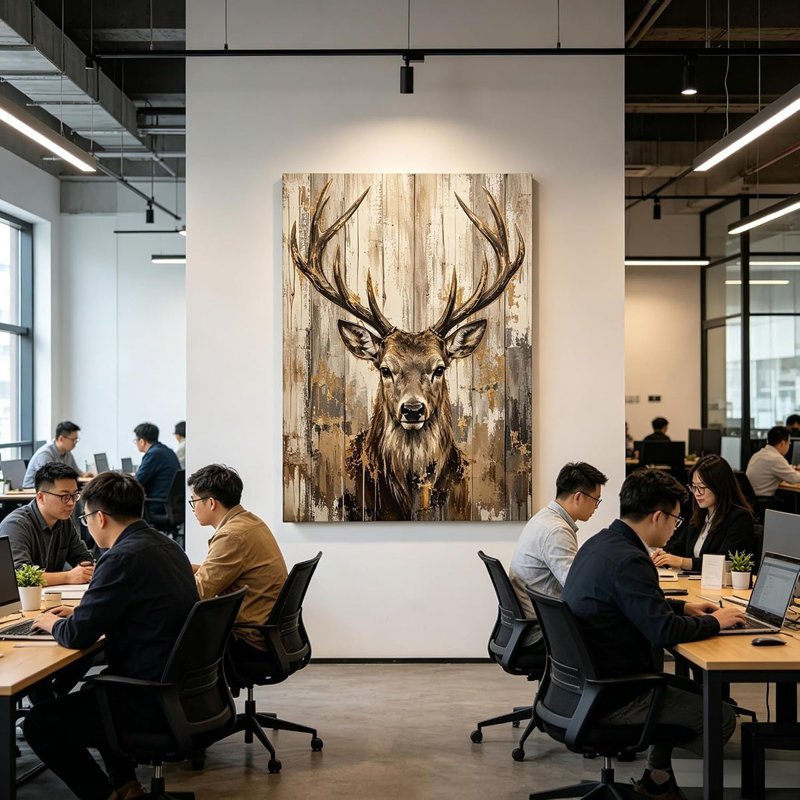 1 Piece Wrapped Canvas Wall Art