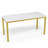 Bertans Metal Base Writing Desk