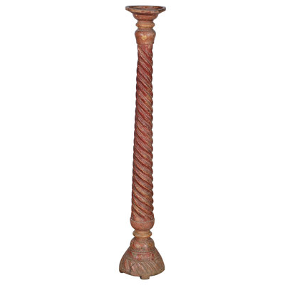 48'' H Solid Wood Candlestick