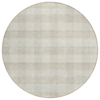 Colzie Flatweave Checkered Indoor / Outdoor Rug