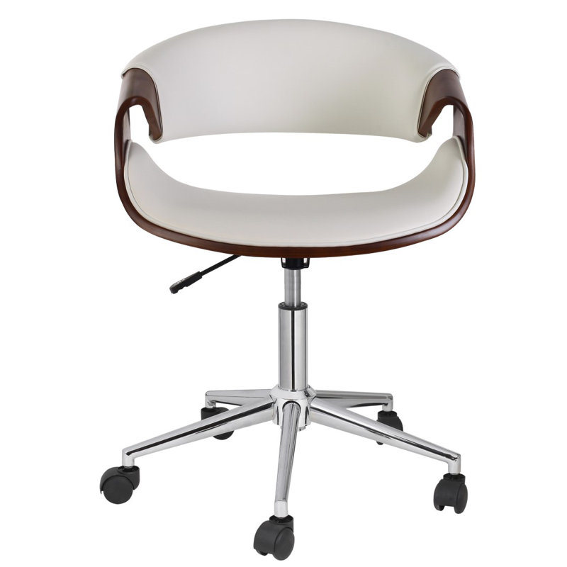 Chaise de travail Bartinus, Blanc