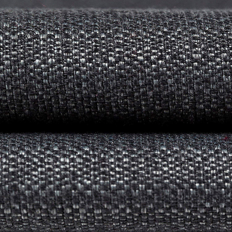 Roth Square Throw Cushion, Charcoal Grey, 49 x 49cm