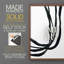 Onyx Ribbon I-Premium, impression encadrée - prête à être accrochée - aucun clou requis - aucun clou requis-108016110-108016111