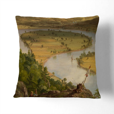 The Oxbow Met Square Throw Cushion