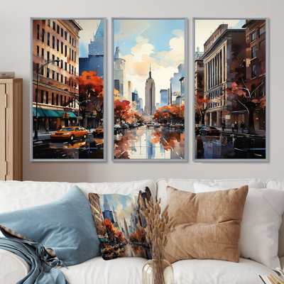 «Autumn New York City Breeze», art mural de la ville de New York
