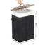 Bamboo Laundry Basket with Handles-1521130173