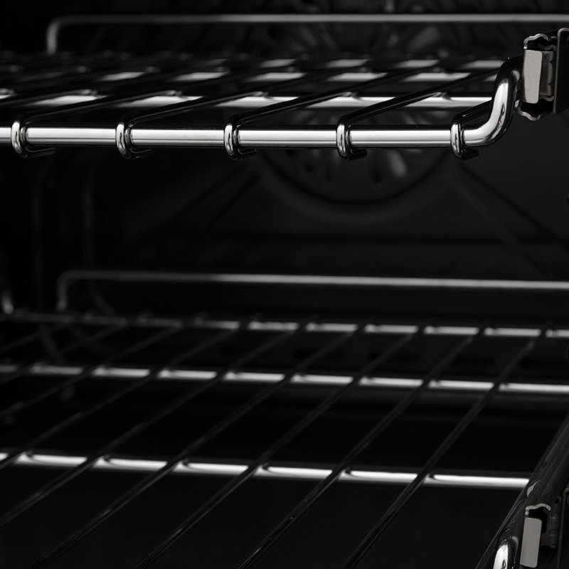 ZLINE Autograph 36" Legacy Dual Fuel Range, Gold Black Stainless Steel