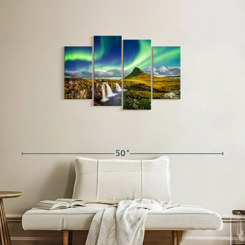Alvord Kirkjufell paysage aurore, H 22 po x l 36 po