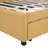 Linen Upholstered Daybed In Yellow With 2 Drawers, No Box Spring, Robust Base Large Storage Stable Frame, Spring For Home-39348305